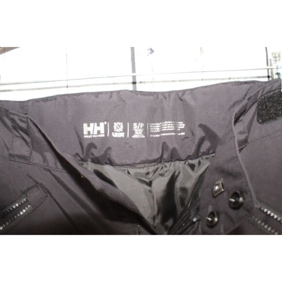 Helly Hansen Waterproof Ripstop Snap Zipper Pants Black Size Small - Picture 5 of 10